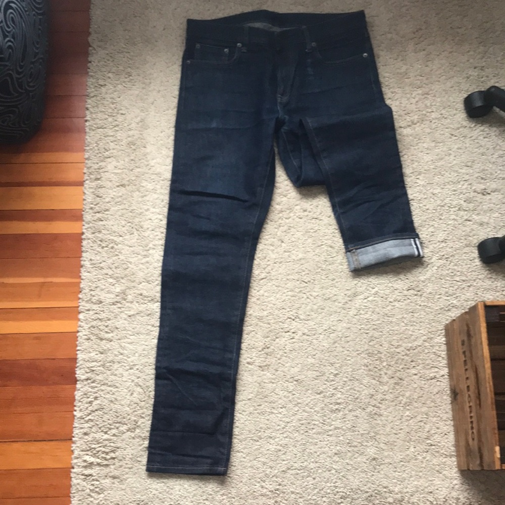 Uniqlo Selvedge Denim Jeans 32 x 34